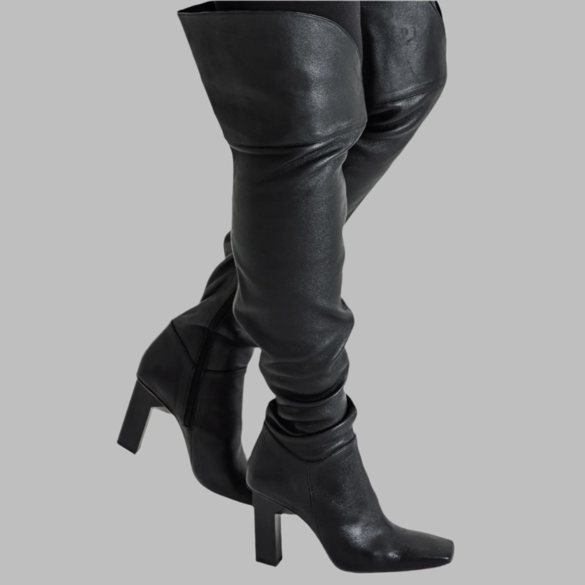 Cullinan Over-the-Knee Boot in Black