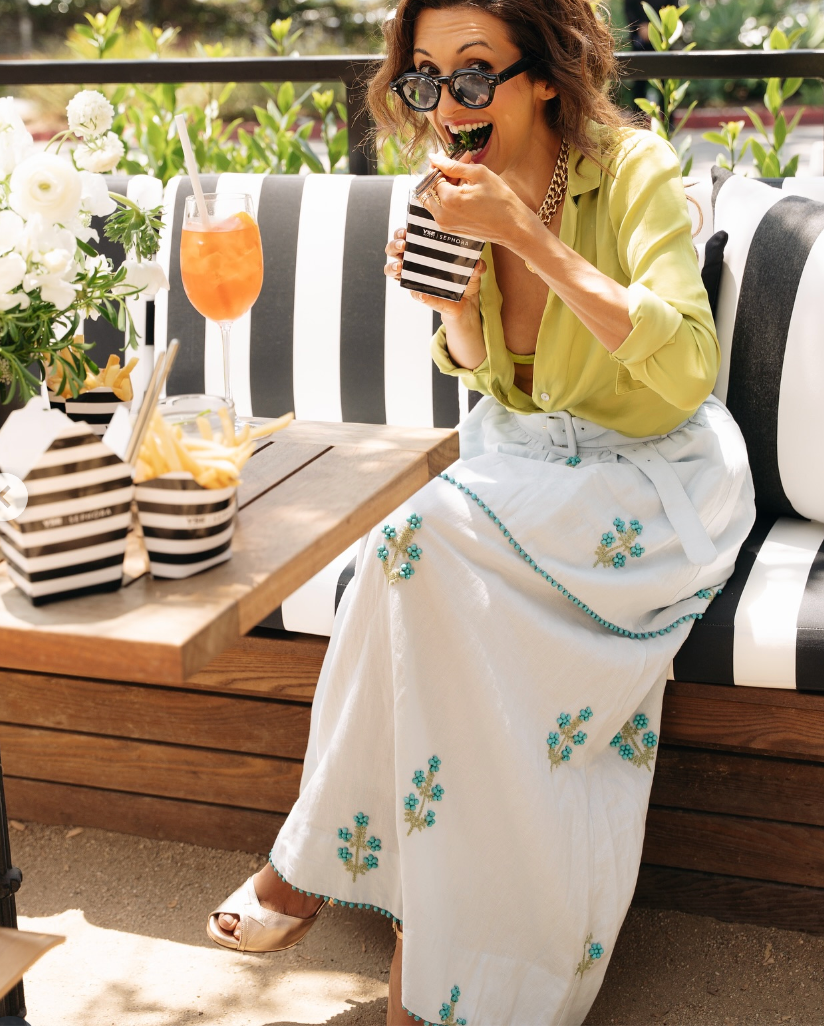 Taraji Ankle Strap, Two-Tone Heels