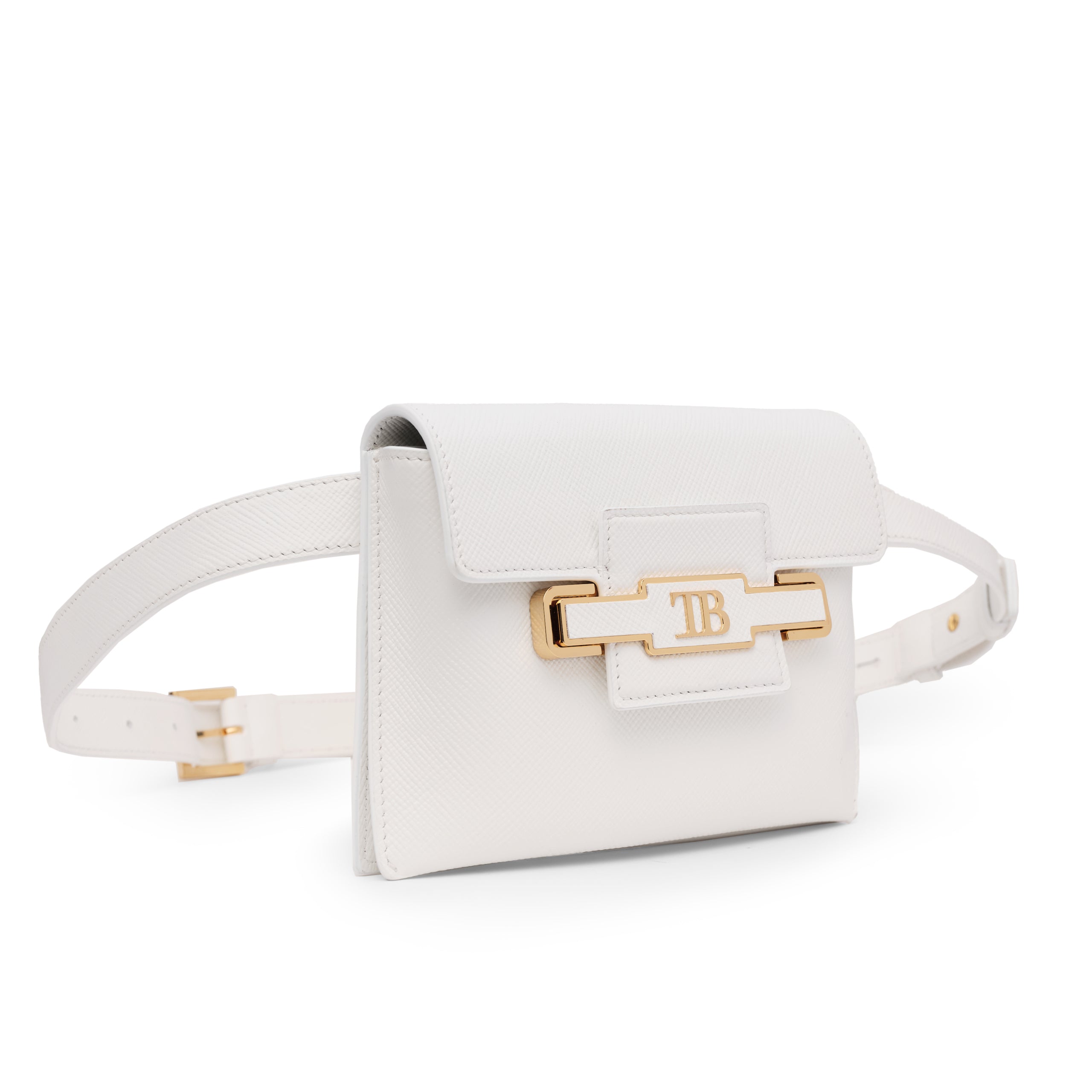 Diamond White Belt Bag - Tiannia Barnes
