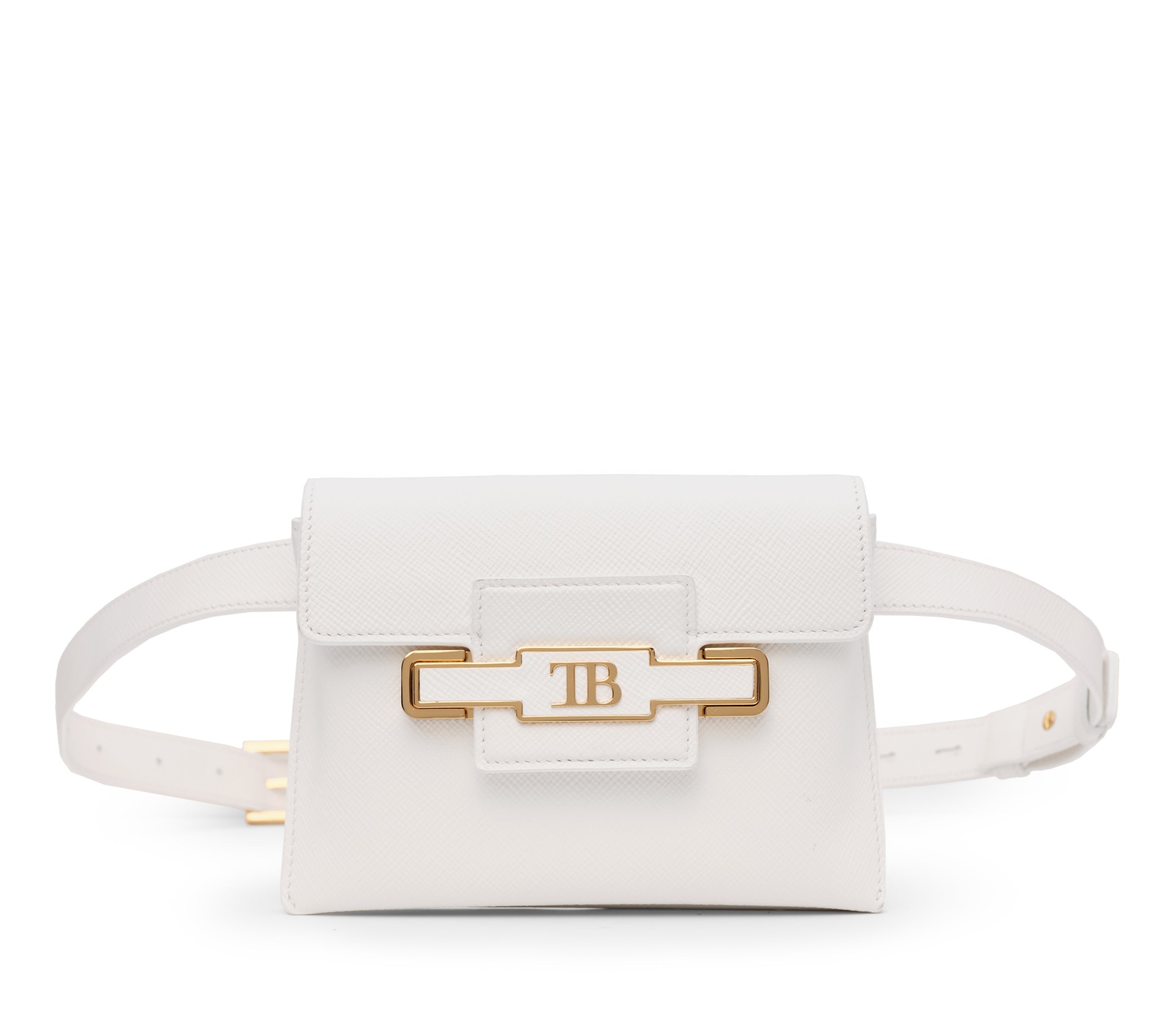 Diamond White Belt Bag - Tiannia Barnes