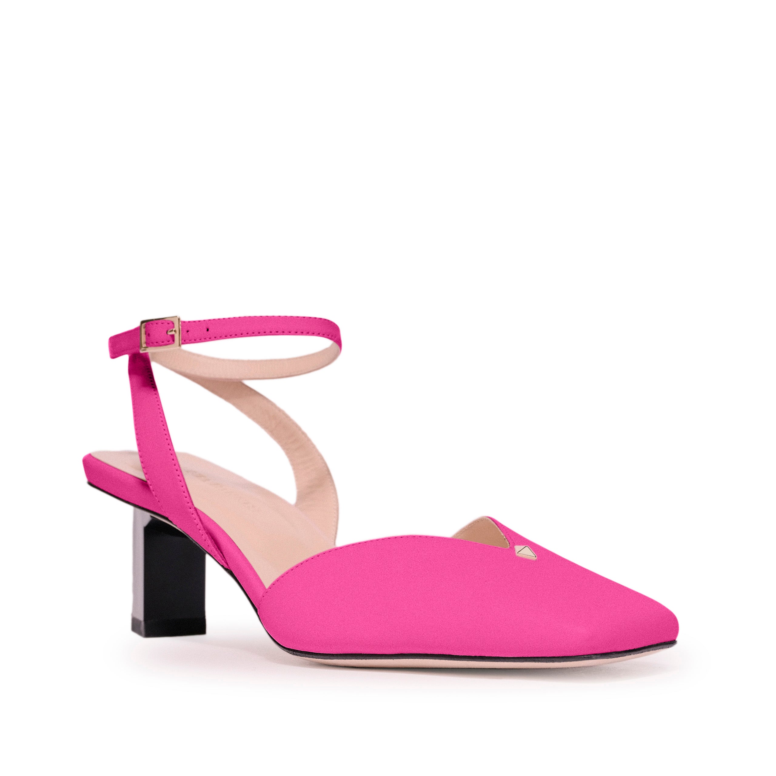 Hope Ankle Strap Heels – Low - Tiannia Barnes