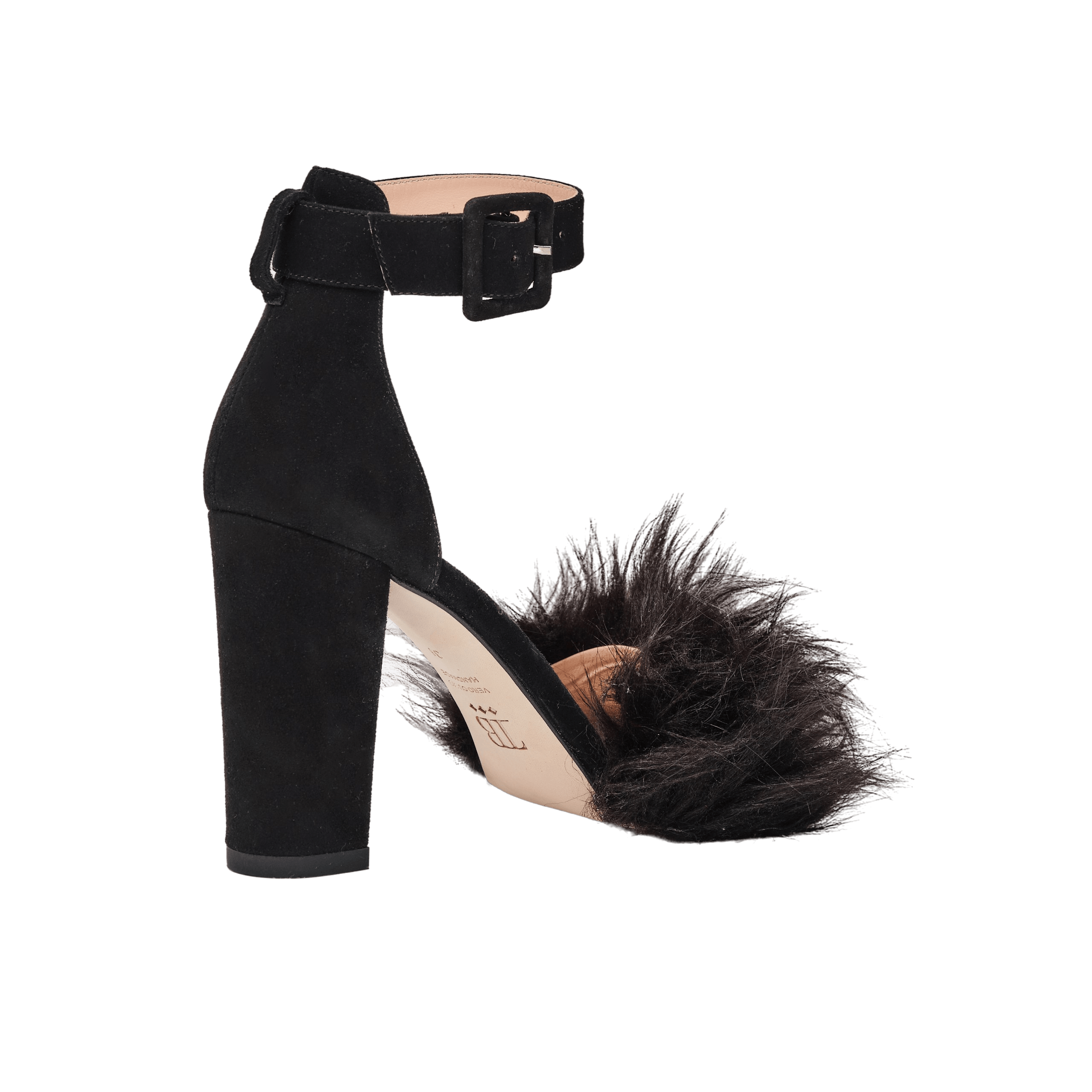 Naomi - Black Block Heel Pumps - Tiannia Barnes