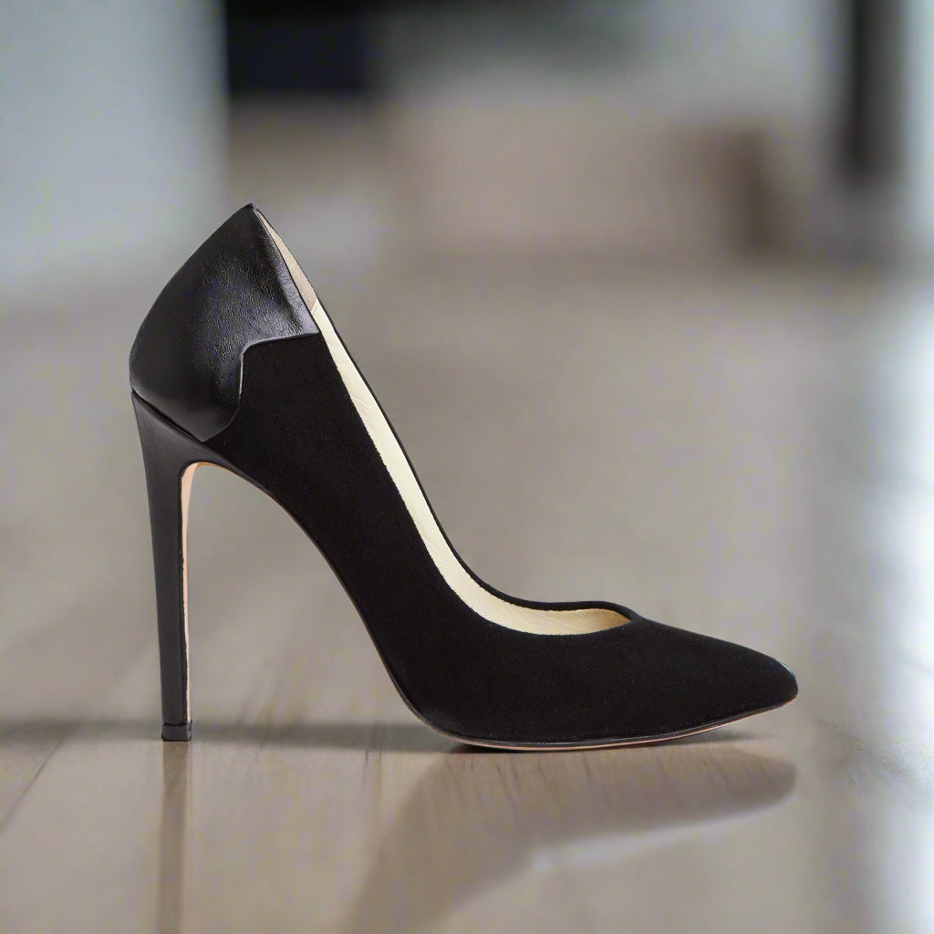 Regin Cobalt Black Pump - Tiannia Barnes