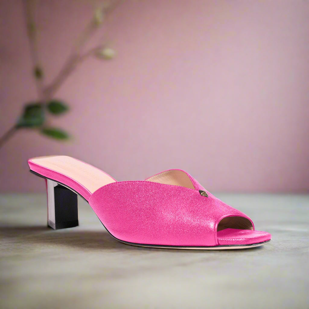 Tiffany Mule Heels – Low - Tiannia Barnes