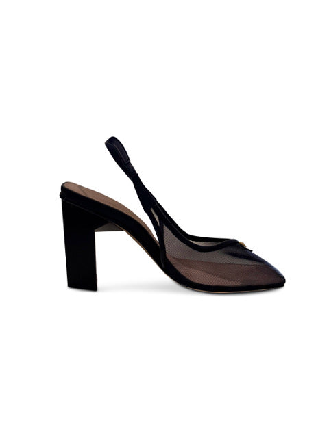 Alexis Micro-Mesh Slingback Pump