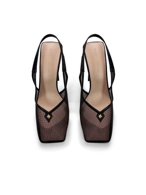 Alexis Micro-Mesh Slingback Pump
