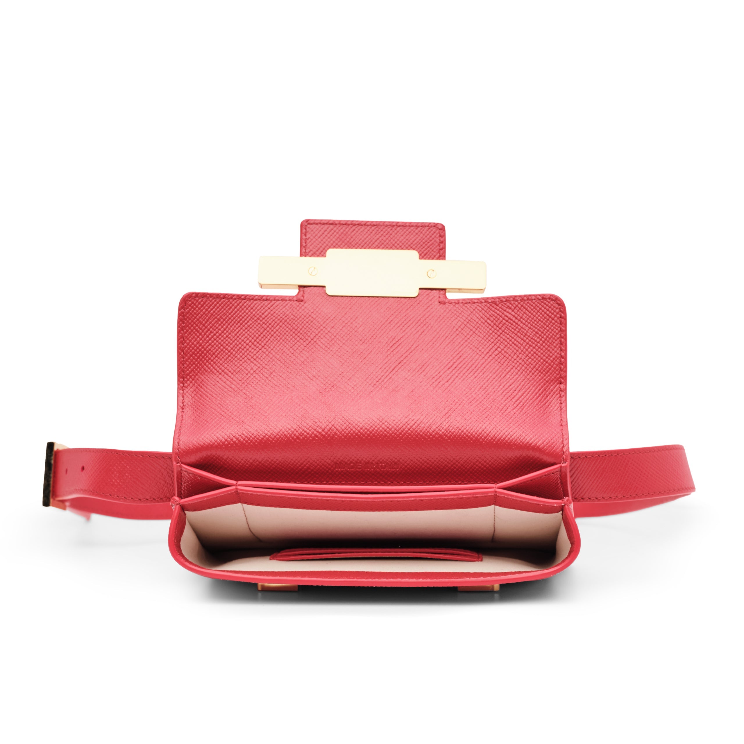 Diamond Red Belt Bag - Tiannia Barnes