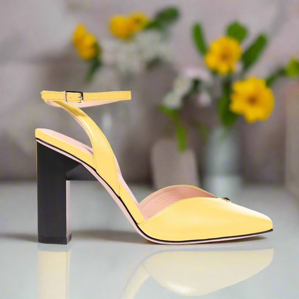 Hope Ankle Strap Heels – High - Tiannia Barnes