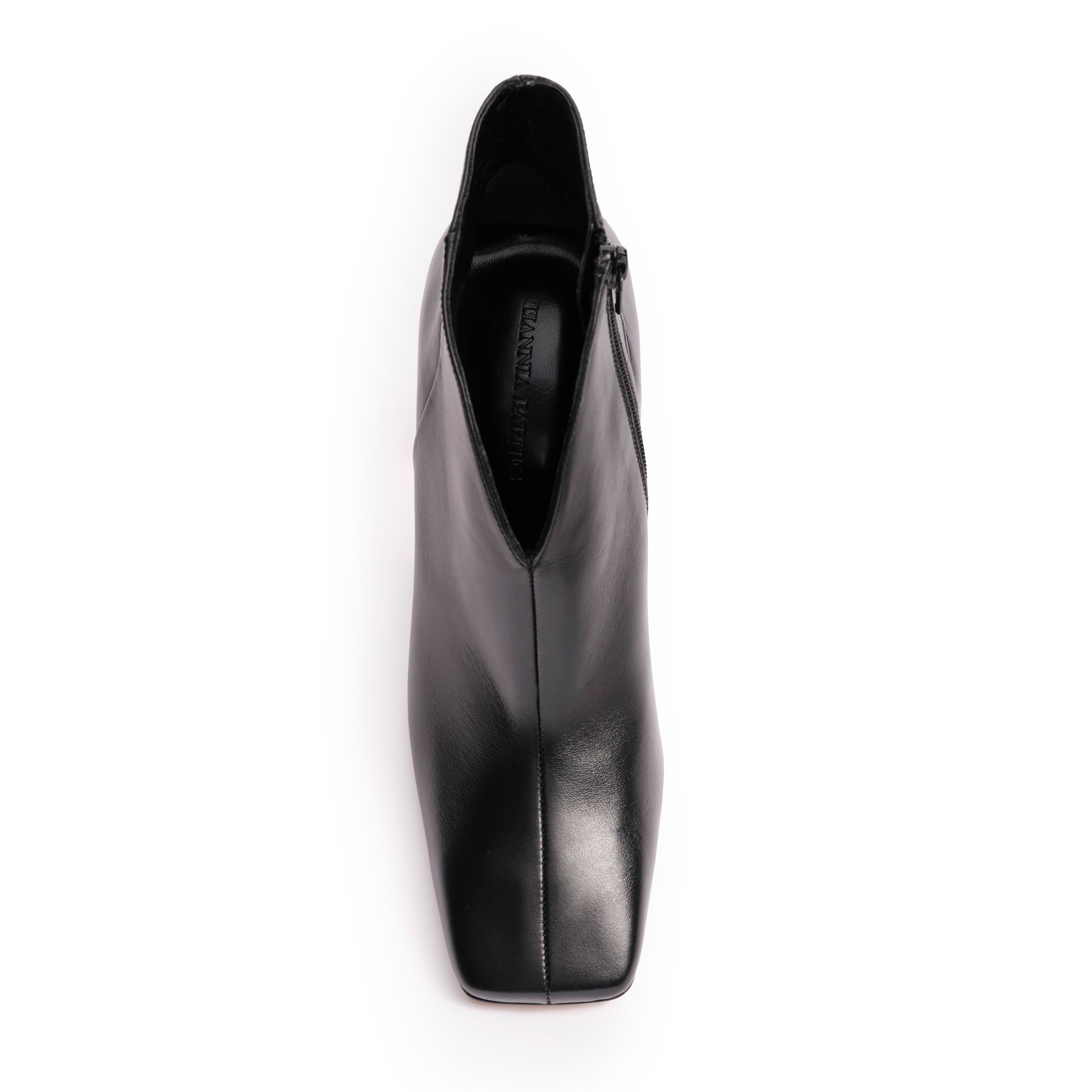 Sancy Ankle Bootie Black - Tiannia Barnes