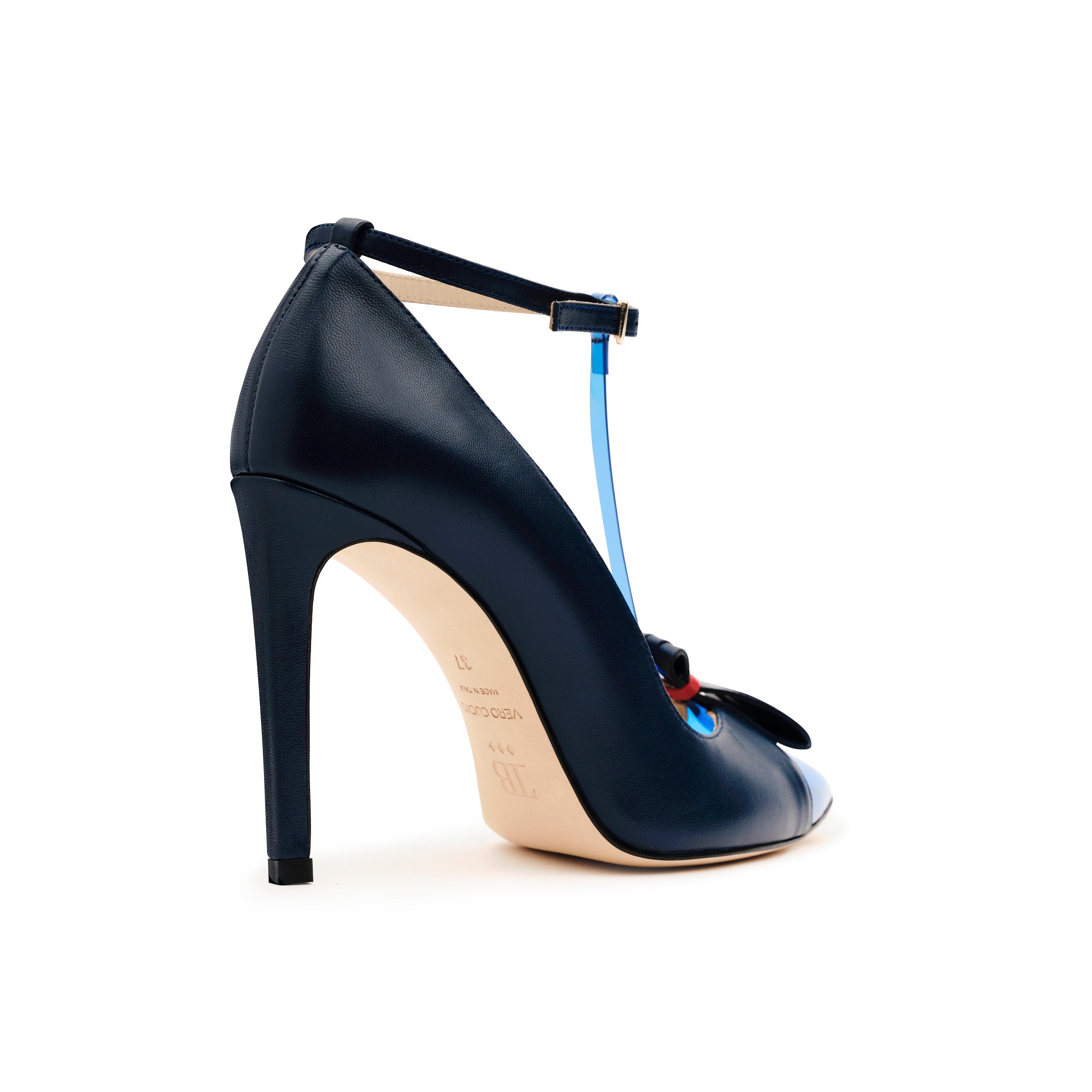 Tamron Bright Navy and Ocean Blue Pump - Tiannia Barnes