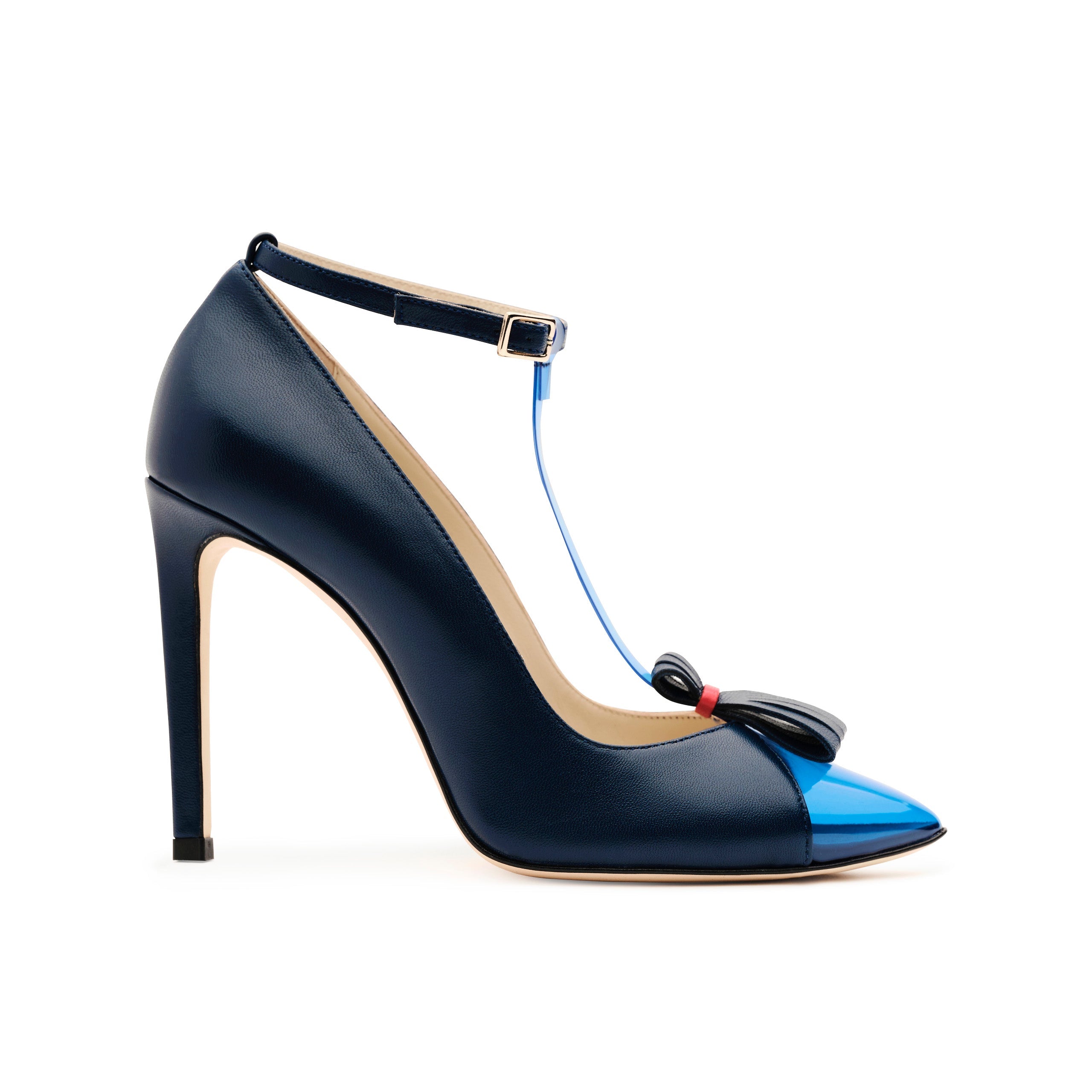 Tamron Bright Navy and Ocean Blue Pump - Tiannia Barnes